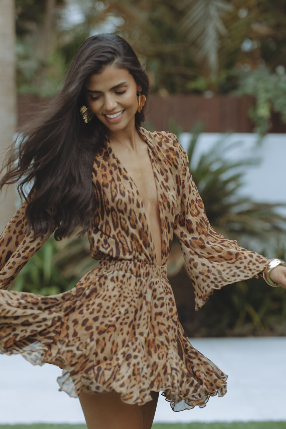 Leopard | Zomerjurk Met Trendy Luipaard Print