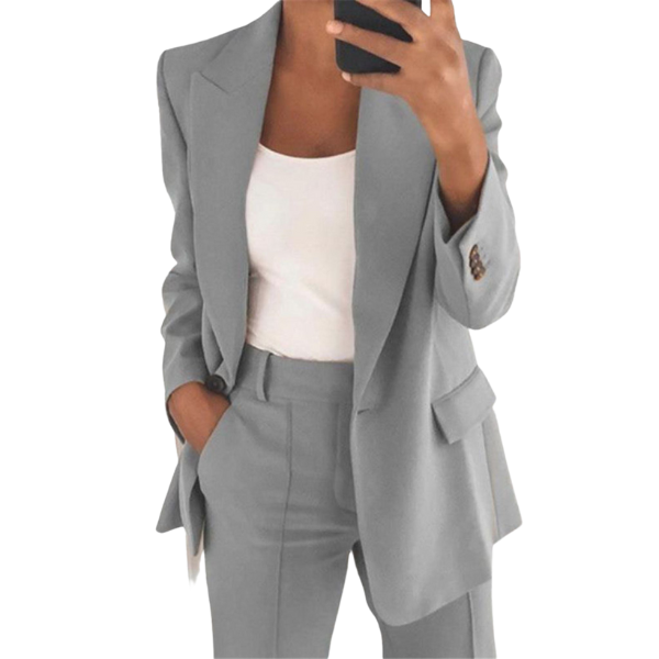 Nina - Blazer set met colbert en pantalon