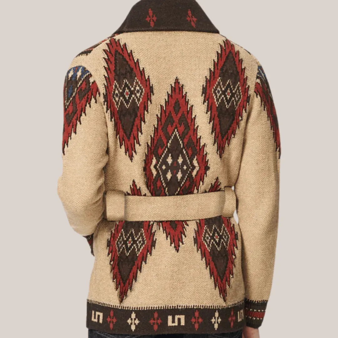 Sawyer Heritage Jacquard Cardigan