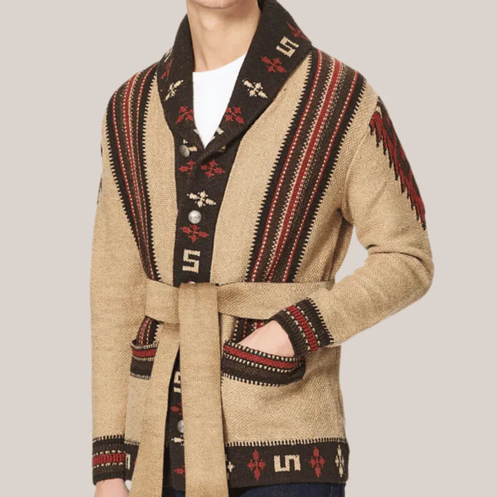 Sawyer Heritage Jacquard Cardigan