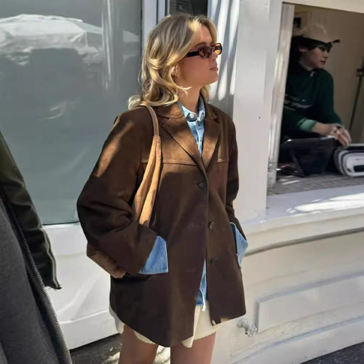 Meredith | Dames trenchcoat met ceintuur en knoopsluiting