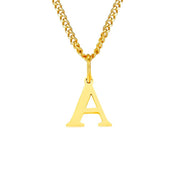 Alfabet | Dames Ketting - 14k Roestvrijstaal, Tijdloos en Elegant
