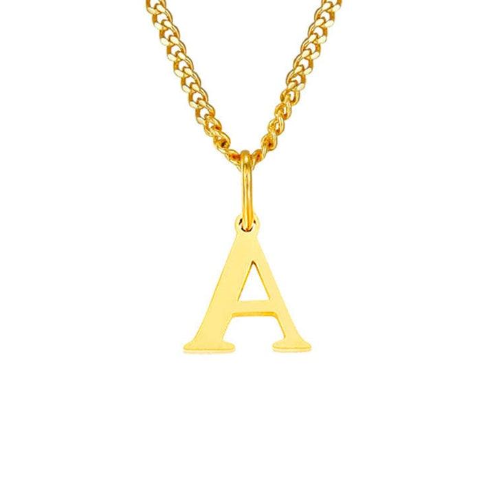 Charlee | Dames ketting met letter hanger