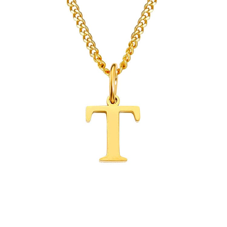 Alfabet | Dames Ketting - 14k Roestvrijstaal, Tijdloos en Elegant