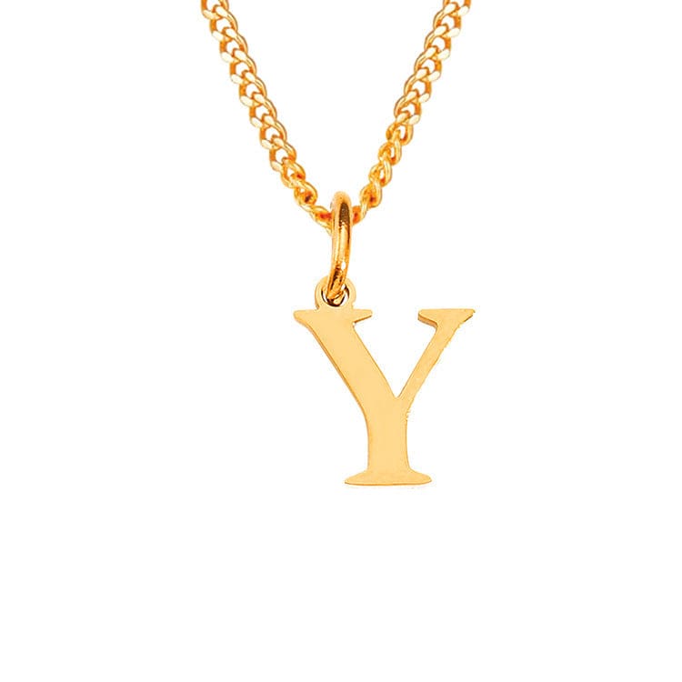 Alfabet | Dames Ketting - 14k Roestvrijstaal, Tijdloos en Elegant