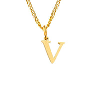 Alfabet | Dames Ketting - 14k Roestvrijstaal, Tijdloos en Elegant