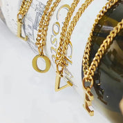 Alfabet | Dames Ketting - 14k Roestvrijstaal, Tijdloos en Elegant