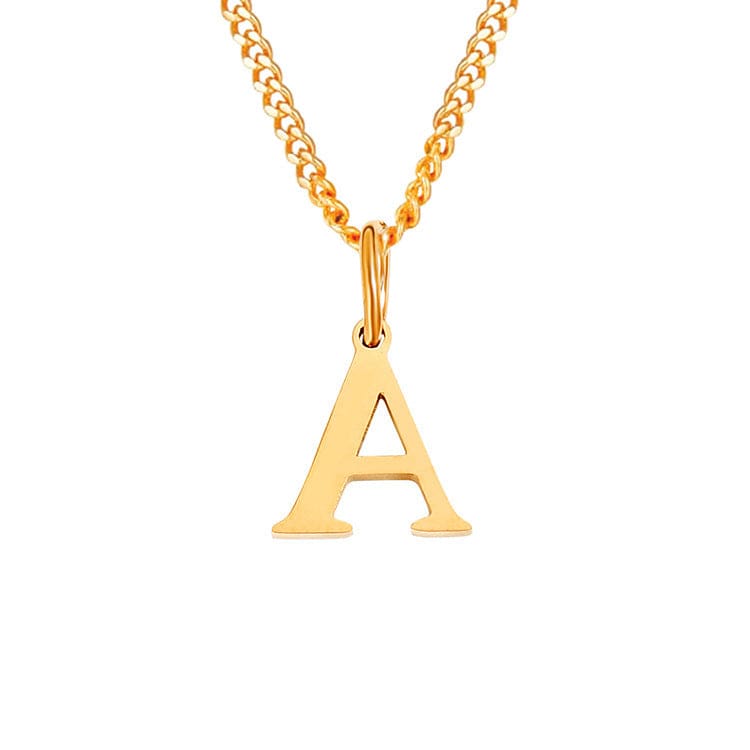 Alfabet | Dames Ketting - 14k Roestvrijstaal, Tijdloos en Elegant