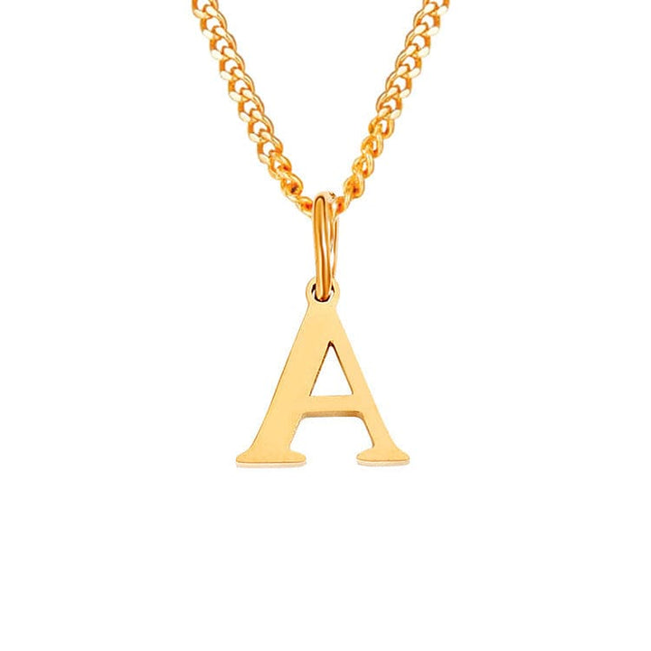 Charlee | Dames ketting met letter hanger