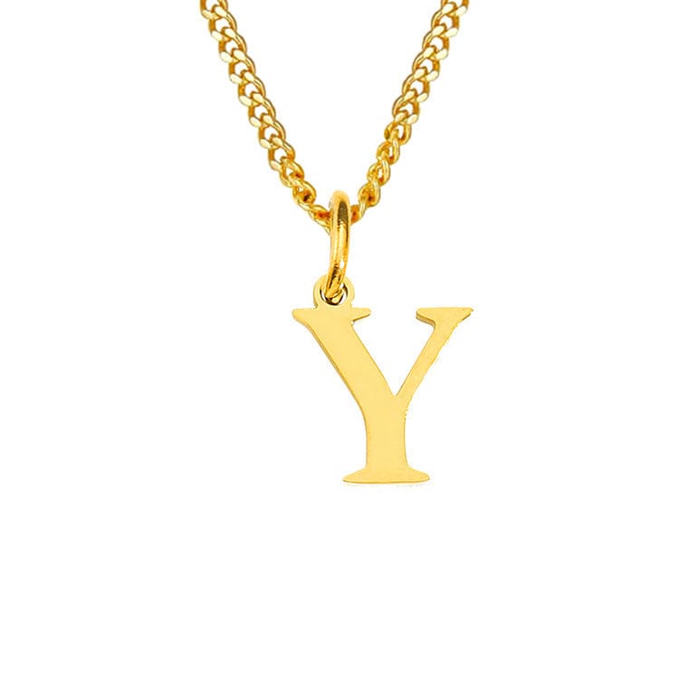 Charlee | Dames ketting met letter hanger