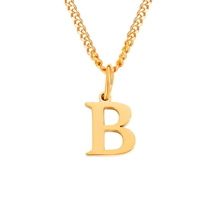 Alfabet | Dames Ketting - 14k Roestvrijstaal, Tijdloos en Elegant