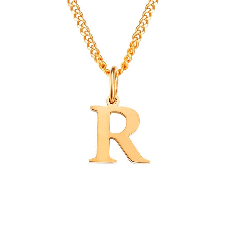 Alfabet | Dames Ketting - 14k Roestvrijstaal, Tijdloos en Elegant