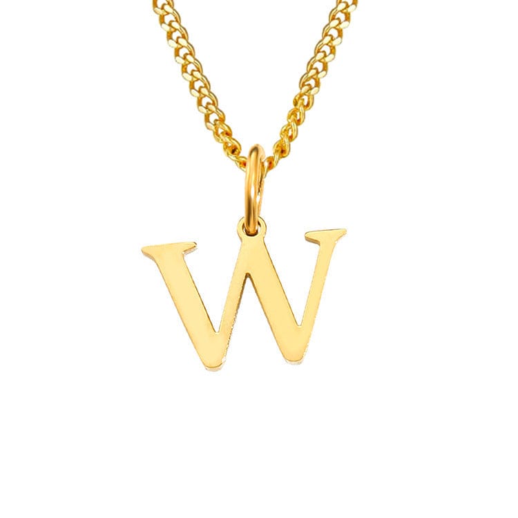 Alfabet | Dames Ketting - 14k Roestvrijstaal, Tijdloos en Elegant