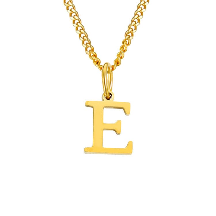 Charlee | Dames ketting met letter hanger