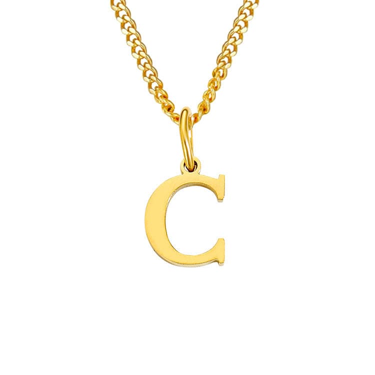 Alfabet | Dames Ketting - 14k Roestvrijstaal, Tijdloos en Elegant