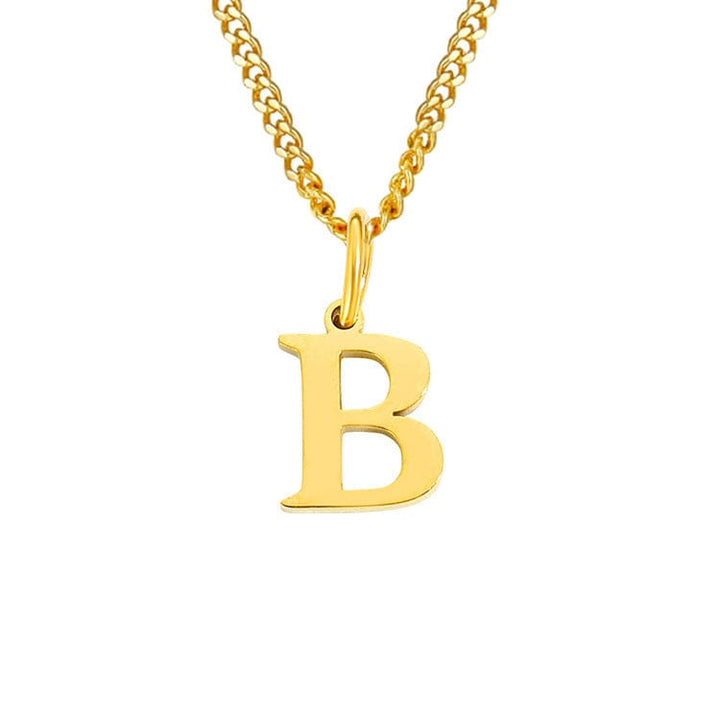 Charlee | Dames ketting met letter hanger