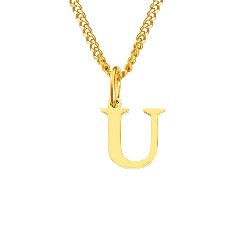 Alfabet | Dames Ketting - 14k Roestvrijstaal, Tijdloos en Elegant