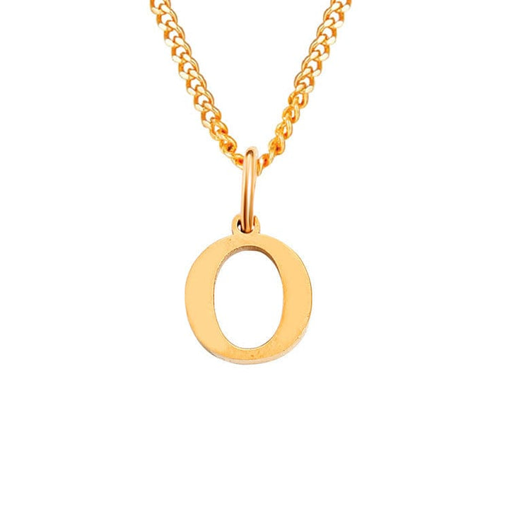 Charlee | Dames ketting met letter hanger