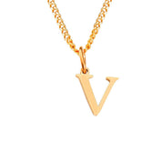 Alfabet | Dames Ketting - 14k Roestvrijstaal, Tijdloos en Elegant