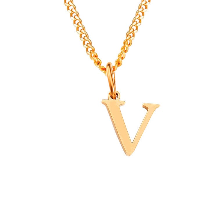 Alfabet | Dames Ketting - 14k Roestvrijstaal, Tijdloos en Elegant