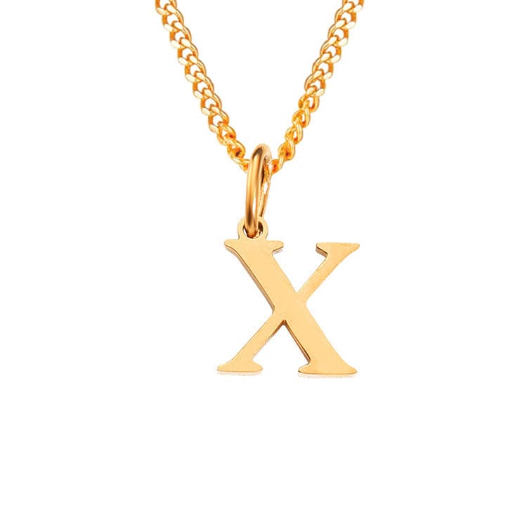 Alfabet | Dames Ketting - 14k Roestvrijstaal, Tijdloos en Elegant