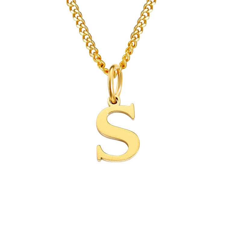Alfabet | Dames Ketting - 14k Roestvrijstaal, Tijdloos en Elegant