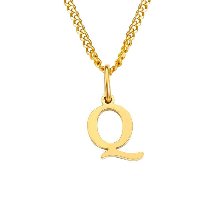 Charlee | Dames ketting met letter hanger