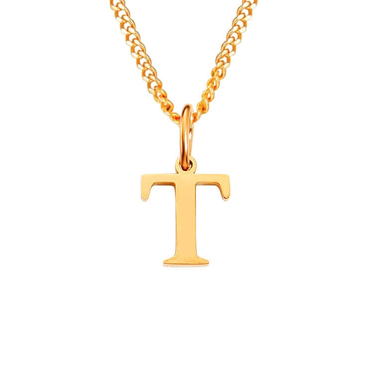 Alfabet | Dames Ketting - 14k Roestvrijstaal, Tijdloos en Elegant