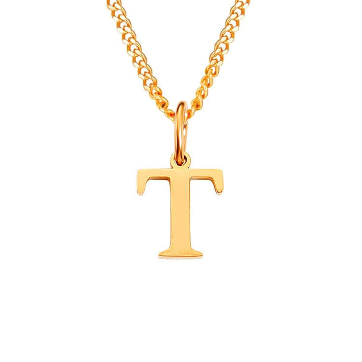 Charlee | Dames ketting met letter hanger