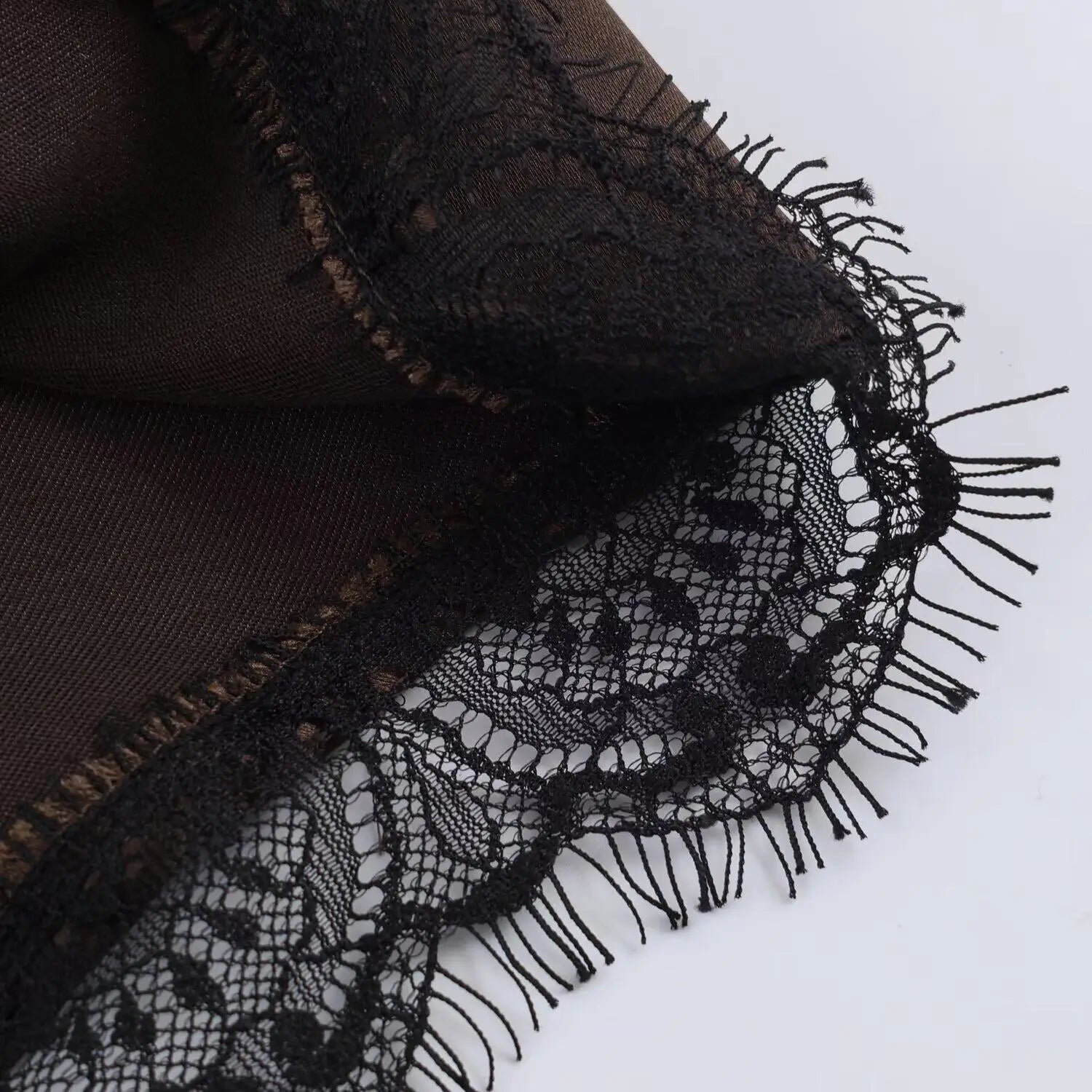 Xylia | Dames Mini Short - Luxe Satijn met Kanten Rand