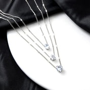 Monica | Gelaagde Hanger Halsketting - Verfijnd Ontwerp, Tijdloos Elegant