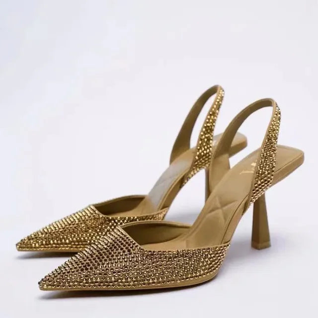 Aniyah | Dames pumps met slingback puntneus