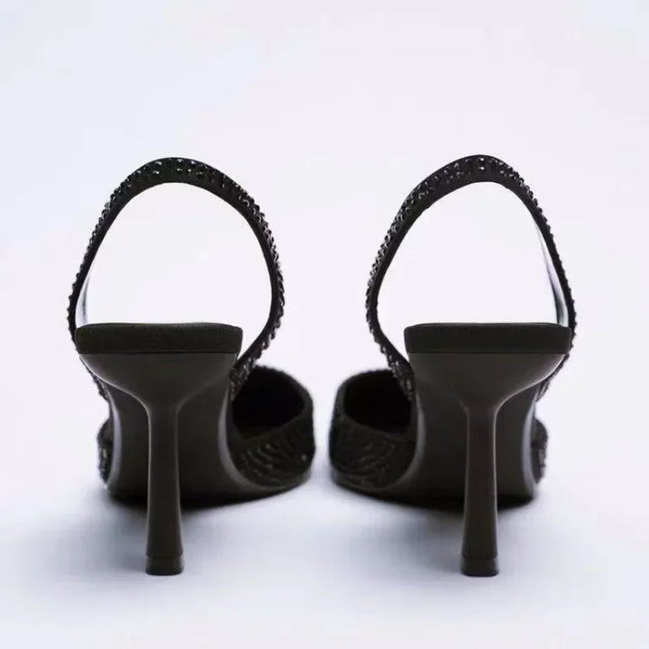 Aniyah | Dames pumps met slingback puntneus