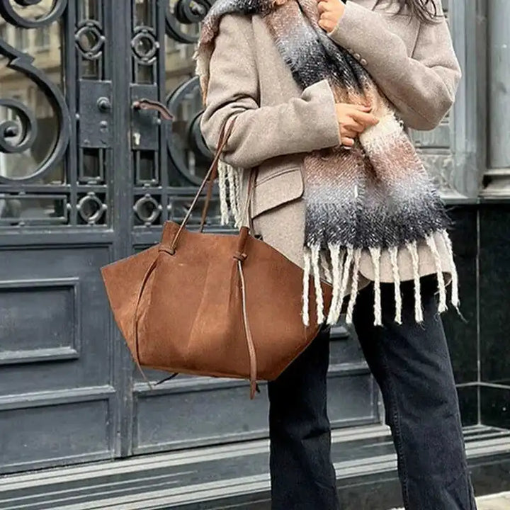Kinsley | Women’s Tote Bag with Shoulder Straps and Drawstrings