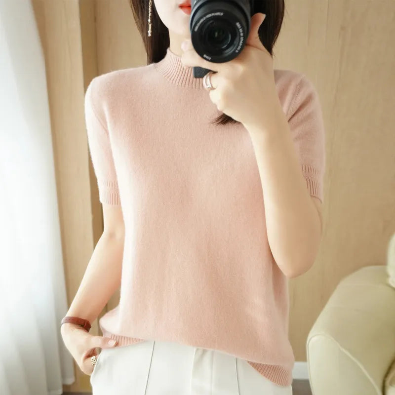 Aitana | Dames Sweater met Laagzoom en Manchetten