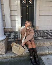 Acy | Oversized Wollen Jas Met Knopen