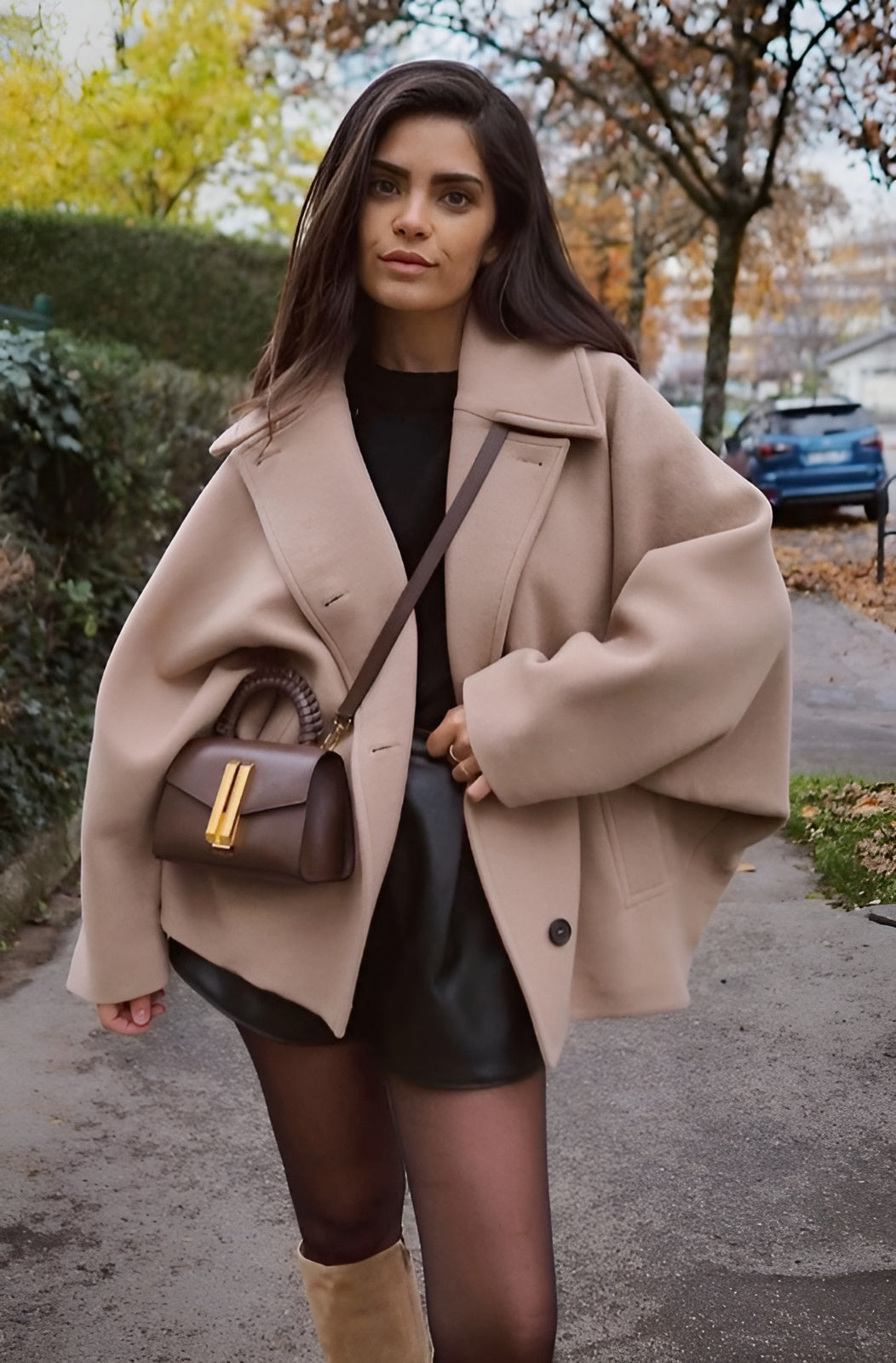 Odilia | Dubbelzijdige Verfijnde Elegante Jas