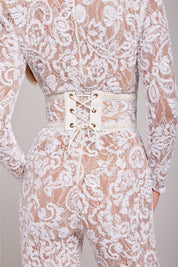 Julia | Jumpsuit - Verfijnd Ontwerp met Kant Details