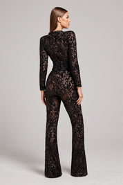 Julia | Jumpsuit - Verfijnd Ontwerp met Kant Details