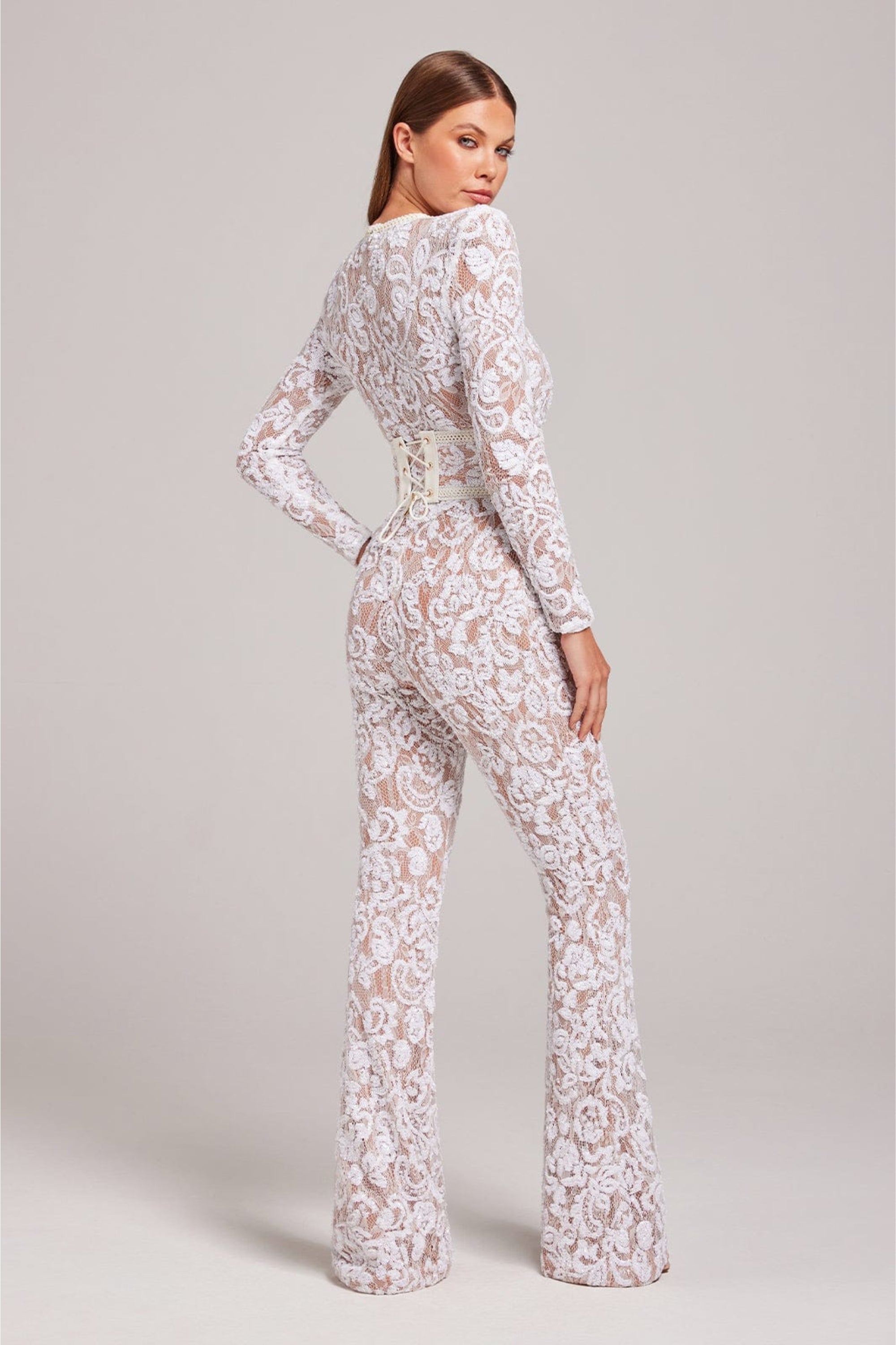 Julia | Jumpsuit - Verfijnd Ontwerp met Kant Details