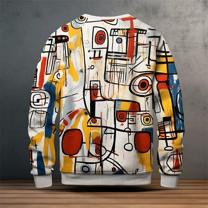 Nash | Kunstzinnige Crew Neck Sweatshirt