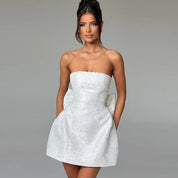 Diandra | Strapless Mini-Jurk