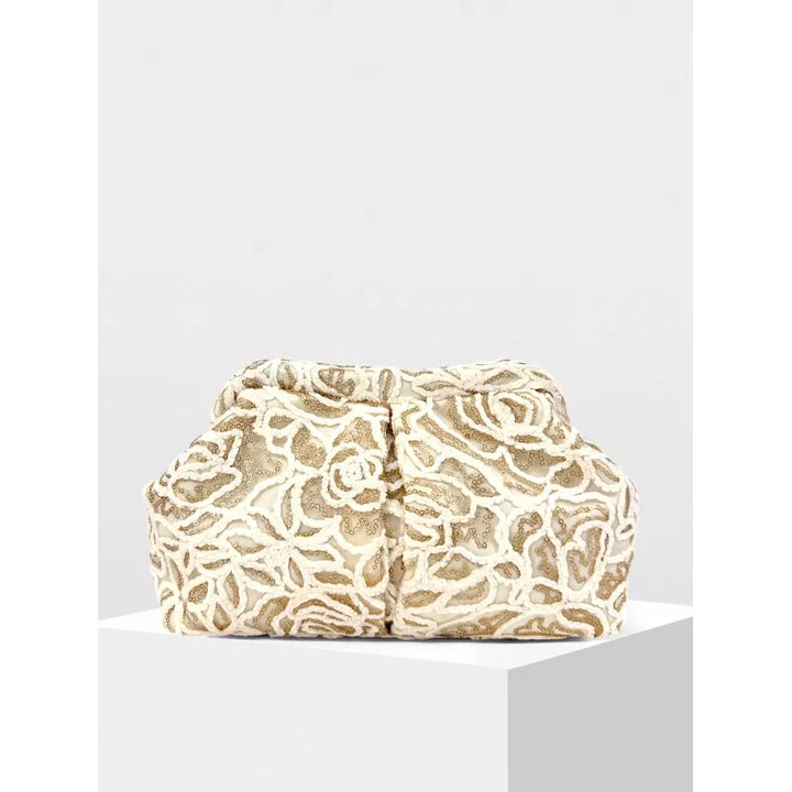 Crochet | Dames Clutch Tas met Crochet en Kant