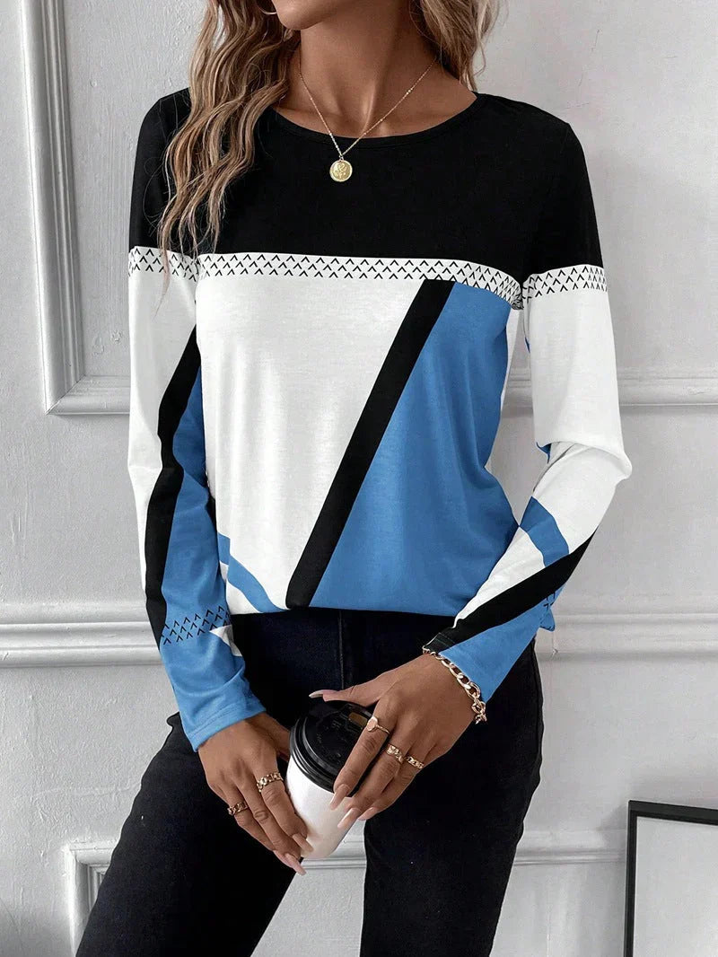 Tine - Stijlvol lange mouwenshirt