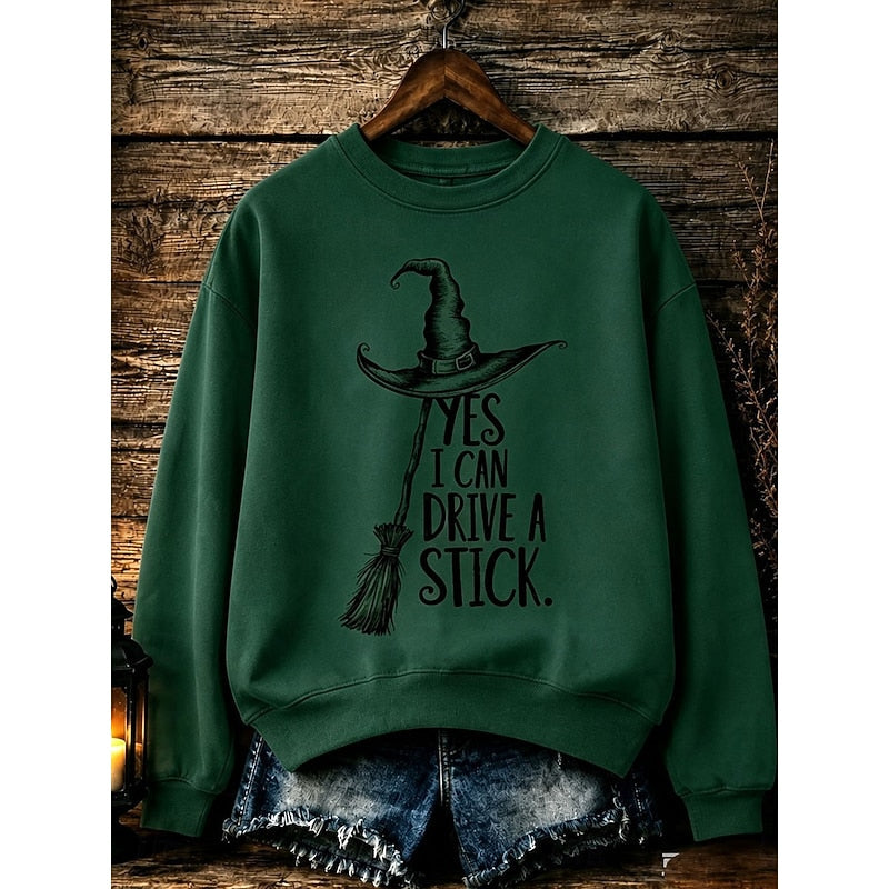 Quinn | Halloween Heks Graphic Sweatshirt