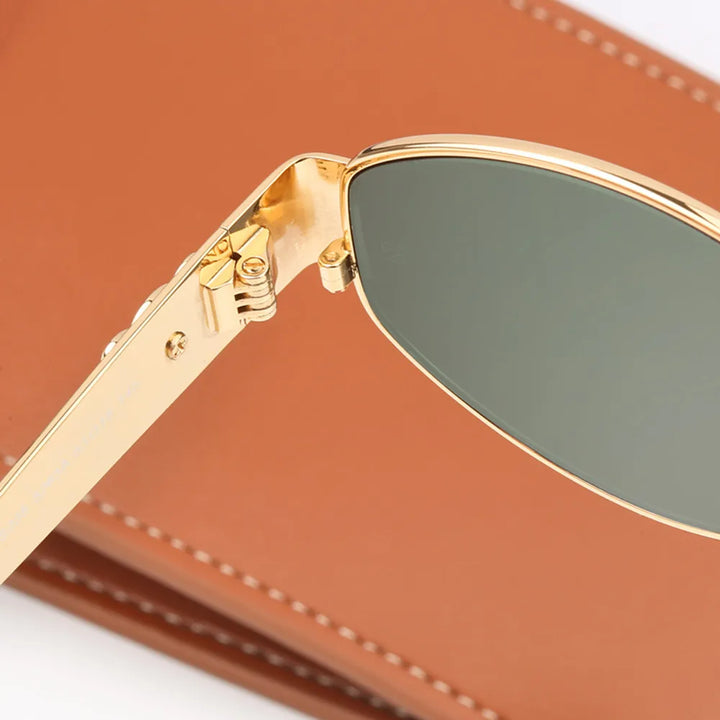 Heaven | Dames zonnebril met ronde vorm smalle pootjes