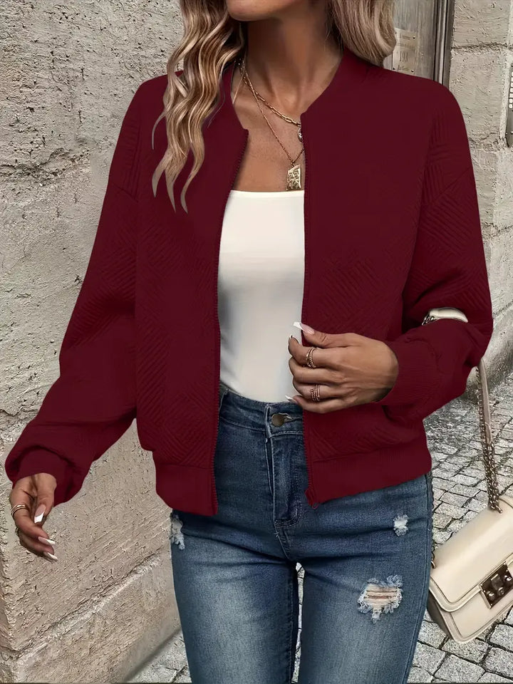 Wilma - Casual Zip-Up Jas
