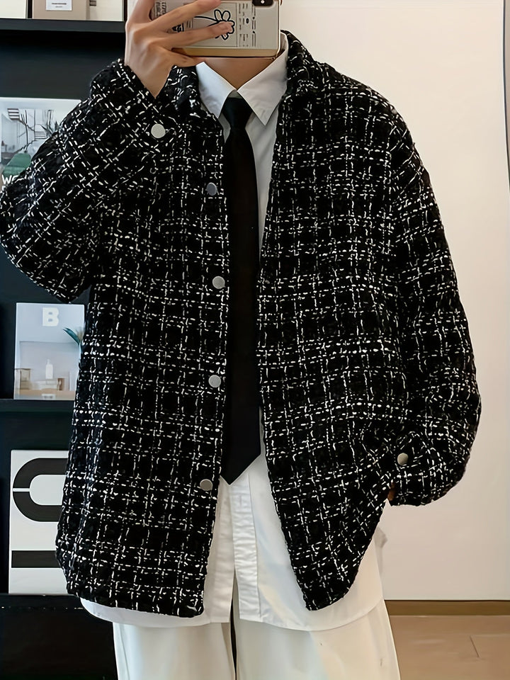 Julian | Textured Plaid Shirt Jast