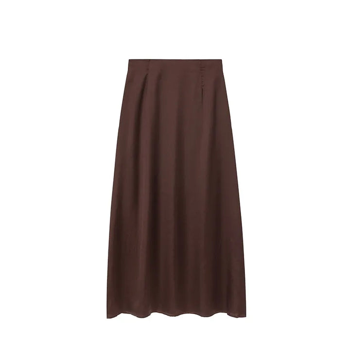 Milou | Dames maxirok met hoge taille en A-lijn