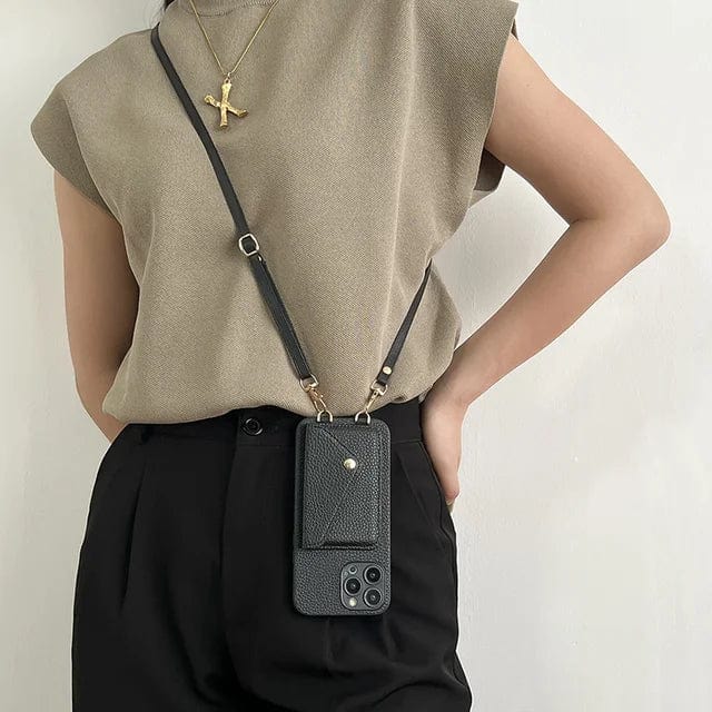 Eren | Dames Telefoonhoesje with Pasjeshouder and Crossbodyband